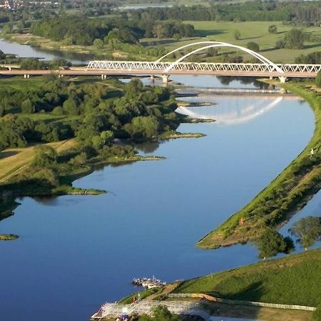 Ferienwohnung Mit Elbwiesenblick Wittenberg Bagian luar foto